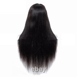 1230inch Lace Wig Human Hair Straight 134 Full Frontal Wigs Black Women F