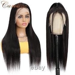 13X4 HD Lace Frontal Human Hair Wigs For Women Straight 5x5 HD Clsoure Wigs Remy