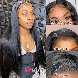 13X4 Hd Lace Frontal Wig Straight Lace Front Wig Transparent Human Hair Wigs