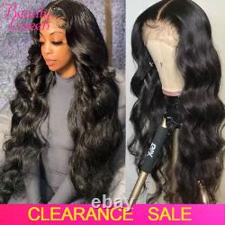 13X4 Hd Transparent Lace Frontal Wig 30 Inch Body Wave Wig Human Hair For Women