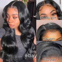 13X4 Hd Transparent Lace Frontal Wig 30 Inch Body Wave Wig Human Hair For Women