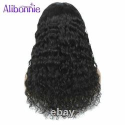 13X6 Water Wave Lace Frontal Human Hair Wigs HD Transparent Brazilian Remy Wig