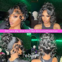 13x4 13x6 HD Lace Frontal Wig Brazilian Body Wave Human Wigs For Black Women