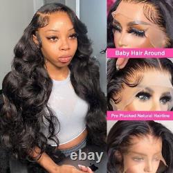 13x4 13x6 HD Lace Frontal Wig Brazilian Body Wave Human Wigs For Black Women