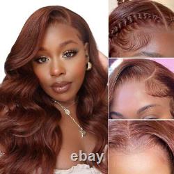 13x4 Body Wave Lace Frontal Human Hair Wig HD Glueless Human Hair Wig For Women