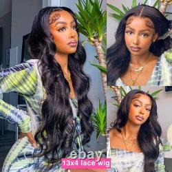 13x4 Lace Frontal Human Hair Wig Body Wave 4x4 Lace Closure Wig For Black Women