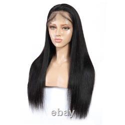 13x4 Lace Frontal Human Hair Wig HD Transparent Lace Front Wig Pre Plucked Wigs