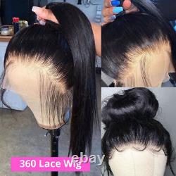 13x6 Hd Bone Straight Human Hair Lace Frontal Wig Brazilian 360 Lace Frontal Wig