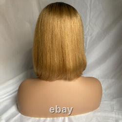 14inch Bob Style Wigs 13x4 Lace Frontal Wigs Brazilian Straight Human Hair Wigs