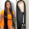 30 Inch 613 Lace Frontal Wig Human Hair Straight Lace Front Wig Transparent HD