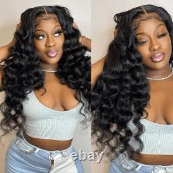 30Inch Lace Frontal Human Hair Wigs 5x5 Closure Wigs Pre-Plucked Glueless Wigs