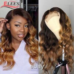 30inches Body Wave Lace Front Wig HD Transparent Lace Frontal Wig Human Hair