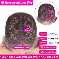 4/27 Highlight Ombre 13x1 T Part Lace Wig Water Wave Lace Frontal Human Hair Wig