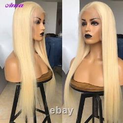 613 Blonde Lace Front Human Hair Wig HD Lace Frontal Wig 13x6 Straight Remy Hair