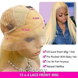 613 Lace Frontal Wigw Brazilian Short Straight Bob Pixie Cut Wigs HD Transparent
