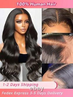 Body Wave Full Lace Wig Loose Wave Human Hair Wigs Lace Frontal Closure Wigs