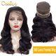 Body wave 360 Lace Frontal Wigs Pre Plucked Peruvian Human Hair Lace Frontal Wig