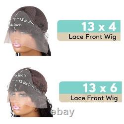 Bone Straight Hd Transparent Lace Frontal Human Hair Wig Highlight Glueless Wig