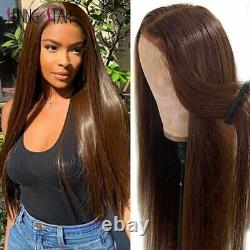 Bone Straight Lace Frontal Human Hair Wigs Brazilian Remy Hair Wigs For Women