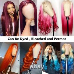 Bone Straight Lace Frontal Human Hair Wigs Women Wig Pre Plucked Brazilian Hair