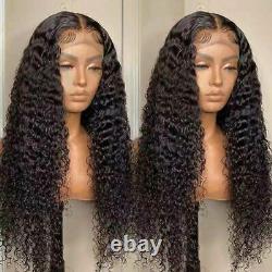 Curly Lace Frontal Human Hair WigS Lace Closure Wig Kinky Curly Wig Pre Plucked