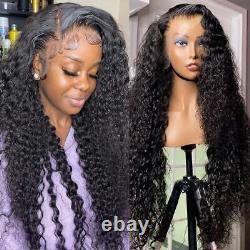 Curly Wave Frontal Wigs Human Hair Casual Fashionable Headdresses For Ladies New