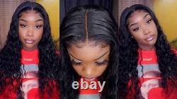 Deep Wave Hd Lace Frontal Human Hair Wig Wet And Wavy For Women T Part Lace Wigs
