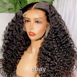 Deep Wave Lace Frontal Wig Wet and Wavy Water Wave Bob Wigs Curly Human Hair Wig