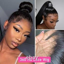 Full Lace Frontal Wig Human Hair Inch Straight Lace Front Wig Women Lace Wig