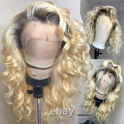 HD Blonde 13x6 Lace Frontal Wig 613 Blonde Deep Water Wave Human Hair Wigs