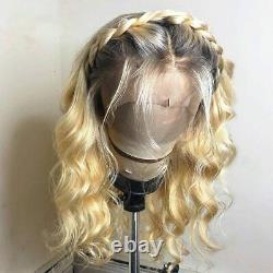 HD Blonde 13x6 Lace Frontal Wig 613 Blonde Deep Water Wave Human Hair Wigs