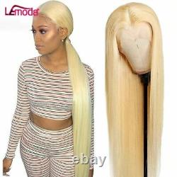 HD Transparent Lace Frontal Human Hair Wig Straight Brazilian Lace Closure Wigs