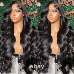 Human Hair Lace Front Wigs Pre Plucked Body Wave Frontal 4x4 Lace Closure Wigs