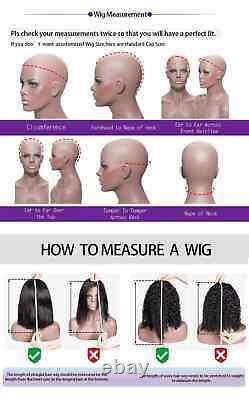 Kinky Curly Lace Front Human Hair Wigs With Baby Hair Remy 4x4 Lace Closure Wigs