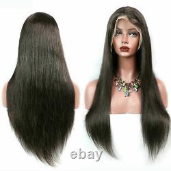 Lace Frontal Human Hair Wigs Straight Wigs Brazilian Lace Closure Remy Hair Wigs
