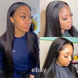 Lace Frontal Human Hair Wigs Women Straight Human Hair Wig HD Lace Front Wig