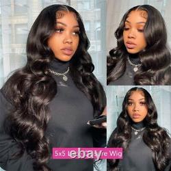 Lace Frontal Wig Brazilian Body Wave Human Hair Wigs Pre Plucked For Women