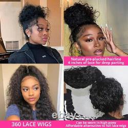 Lace Frontal Wig Human Hair Lace Frontal Wigs Women Water Wave Lace Wig