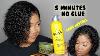 Lazy 5 Minute Lace Wig Install No Glue Needed