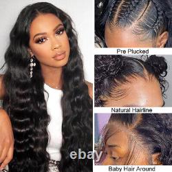 Loose Deep Wave Wig 13x4 Lace Frontal Human Hair Wigs for Women Deep Curly
