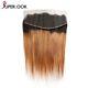 Ombre Straight Lace Frontal Colored Frontal Closure Straight Closure Human Hair