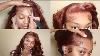 Reddish Brown Lace Melt Frontal Wig Install Perfect For Fall Ft Julia Hair