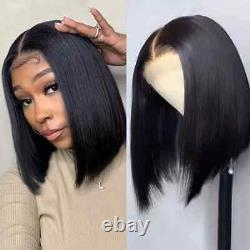 Short Bob 13x4 Lace Frontal Wig Straight Human Hair Wigs 5x5 Lace Closure Wig
