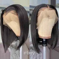 Short Bob 13x4 Lace Frontal Wig Straight Human Hair Wigs 5x5 Lace Closure Wig