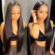 Straight 13x6 13x4 Transparent Lace Frontal Human Hair Wig Brazilian For Women