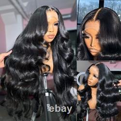 Transparent Body Wave Lace Frontal Wig Brazilian Remy Human Hair Wigs For Women
