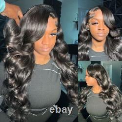 Transparent Body Wave Lace Frontal Wig Brazilian Remy Human Hair Wigs For Women