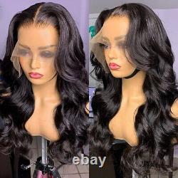 Transparent Body Wave Lace Frontal Wigs Remy Wavy Human Hair Wigs for Women