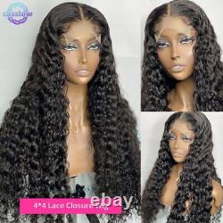 Water Wave Human Hair Wigs Pre Plucked Loose Deep Wave Hd 13x4 Lace Frontal Wig