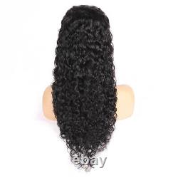 Water Wave Lace Front Human Hair Wig HD Transparent Wig Curly Lace Frontal Wig